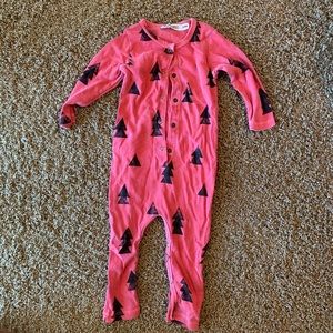 bobo choses trees union suit 6-12m